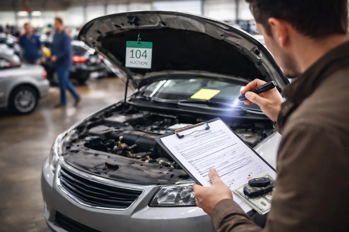 Buying a Car at Auction: What You Must Check Beforehand? A Practical Guide for Safer Bidding