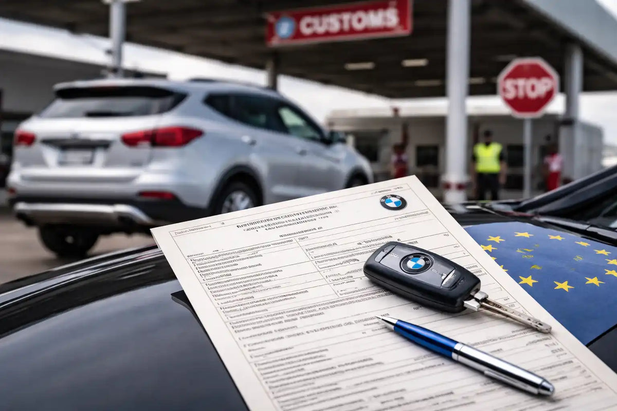Car keys and bmw COC for Non EU Car