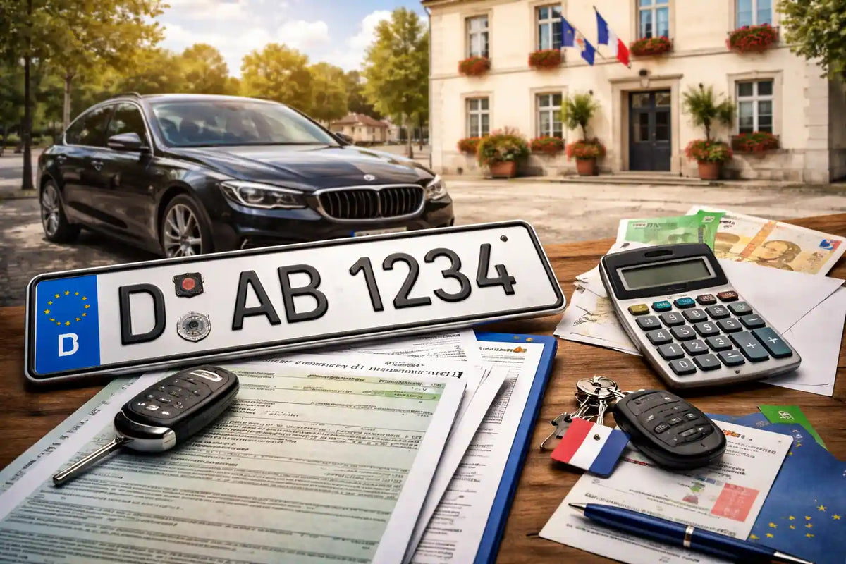 How to Register a German Car in France – Complete 2026 Guide