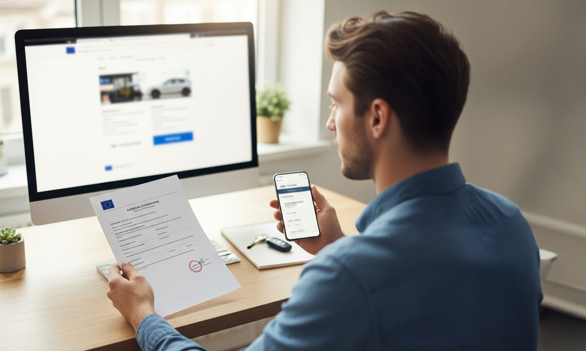 You need a COC urgently? Here’s how to buy an original Certificate of Conformity online fast and cheap!