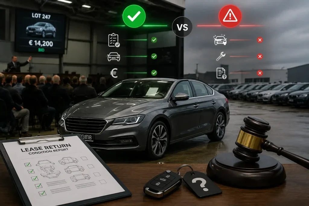 Leasing Return Cars at Auction: Great Deal or Risky Bet?