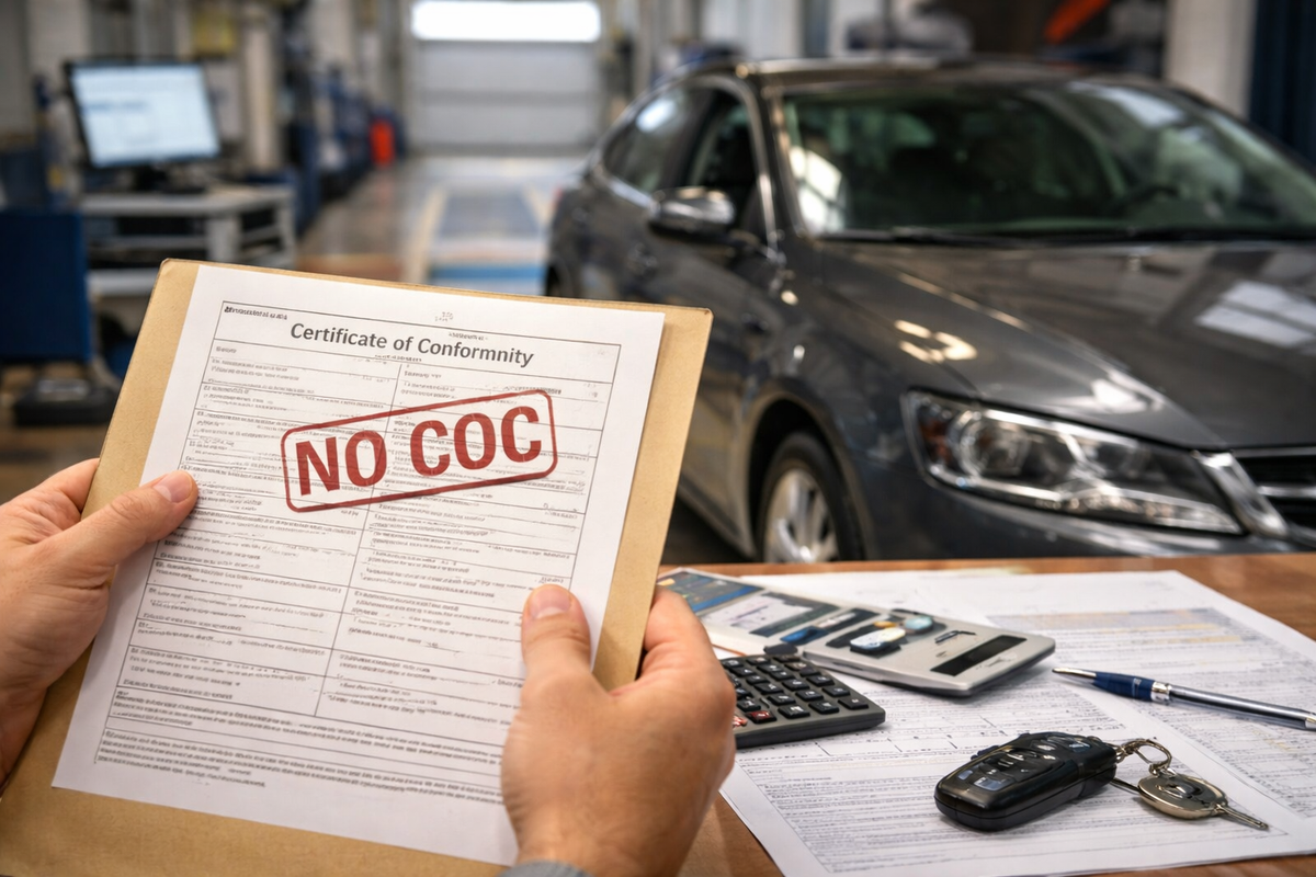 Auto COC Not Available? What to Do When the Manufacturer Refuses to Issue Your Certificate of Conformity
