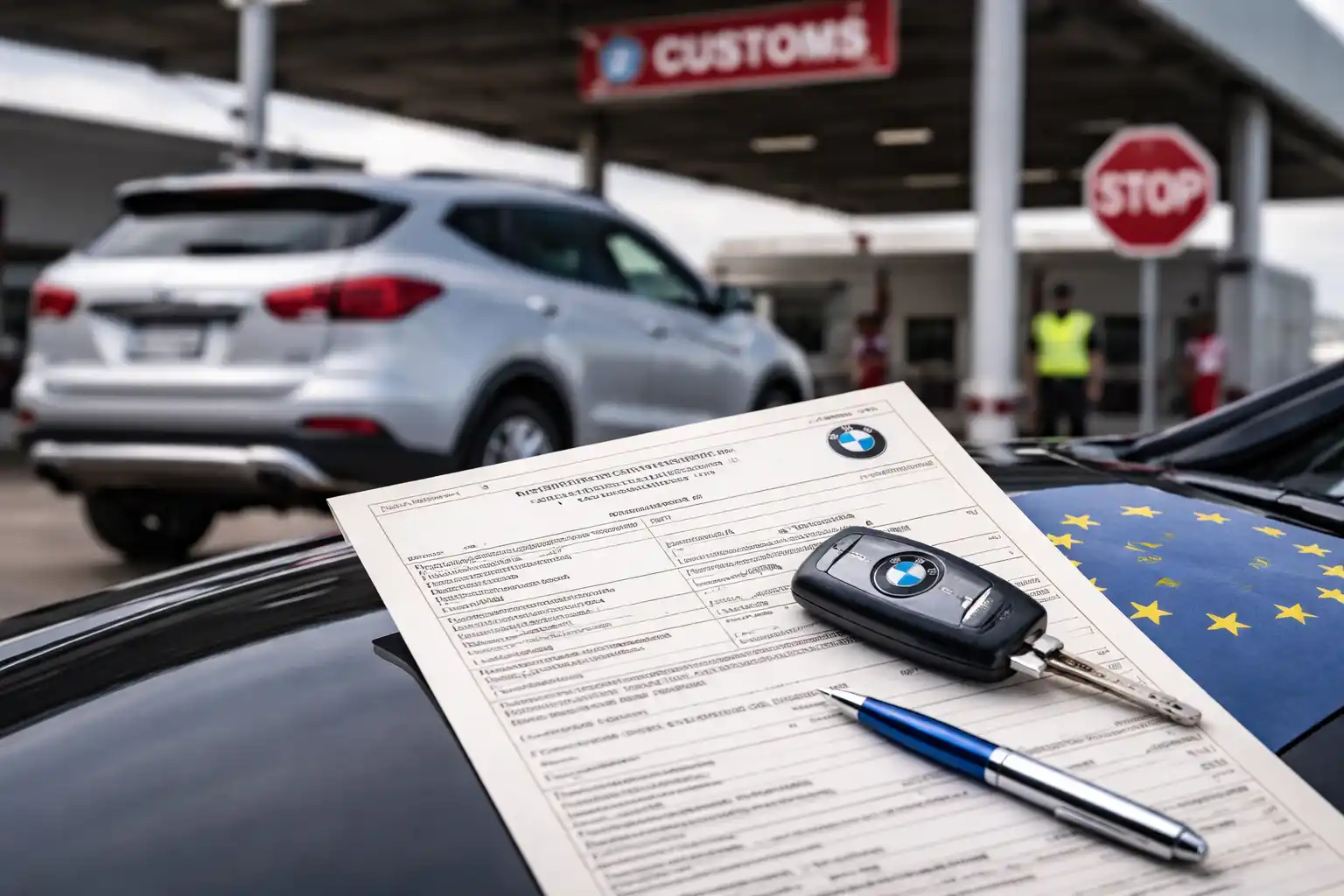 Car keys and bmw COC for Non EU Car